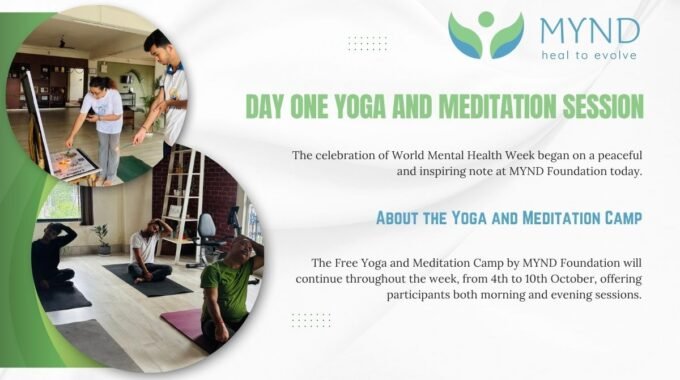 Yoga and Meditation Camp at MYND